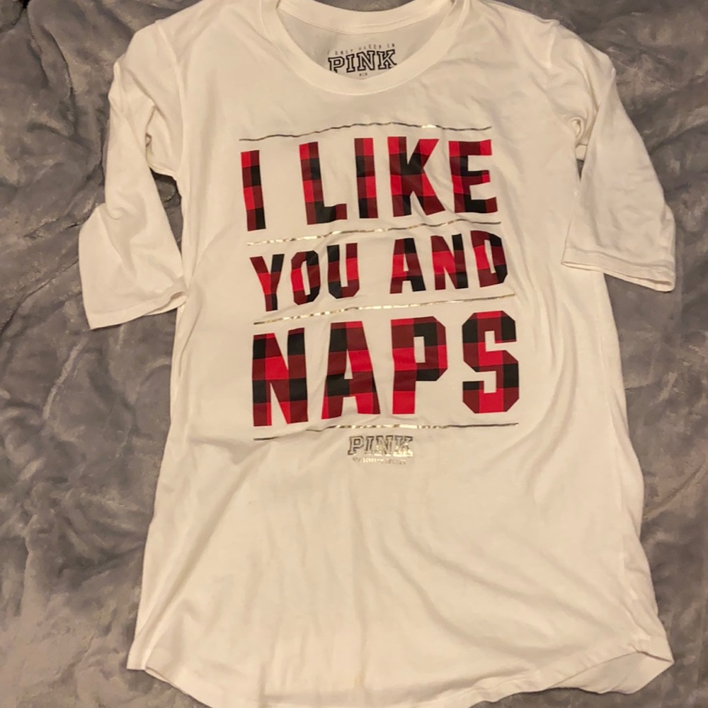 PINK nightgown (long sleep shirt)